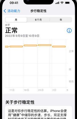 排浦镇iPhone手机维修如何在iPhone开启'步行稳定性通知'