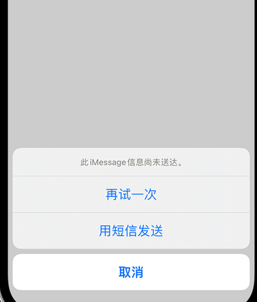 排浦镇apple维修iPhone上无法正常发送iMessage信息