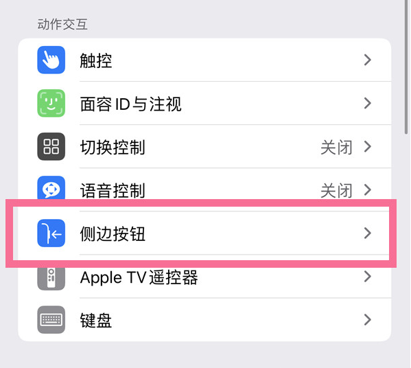 排浦镇苹果14维修店分享iPhone14 Plus侧键双击下载功能关闭方法 