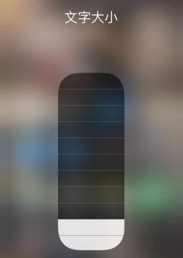 排浦镇苹果手机维修分享小技巧：在 iPhone 控制中心快速调节字体大小 