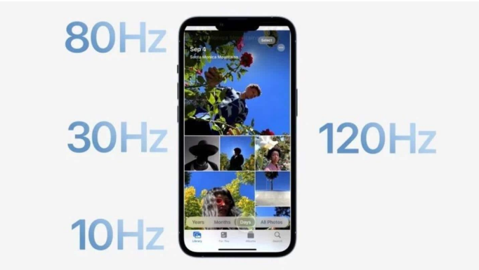 排浦镇苹果14维修分享iPhone 14有高刷吗 