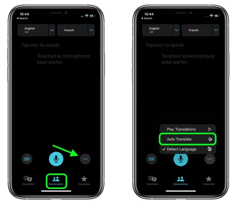 排浦镇苹果手机维修分享iOS 15 “翻译” App 新改进 