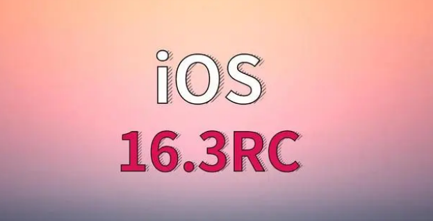 排浦镇苹果手机维修分享iOS 16.3 RC版升级_iOS 16.3 RC版一键刷机教程 